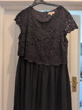 Papaya Maternity 16 Black Sleeveless Dress
