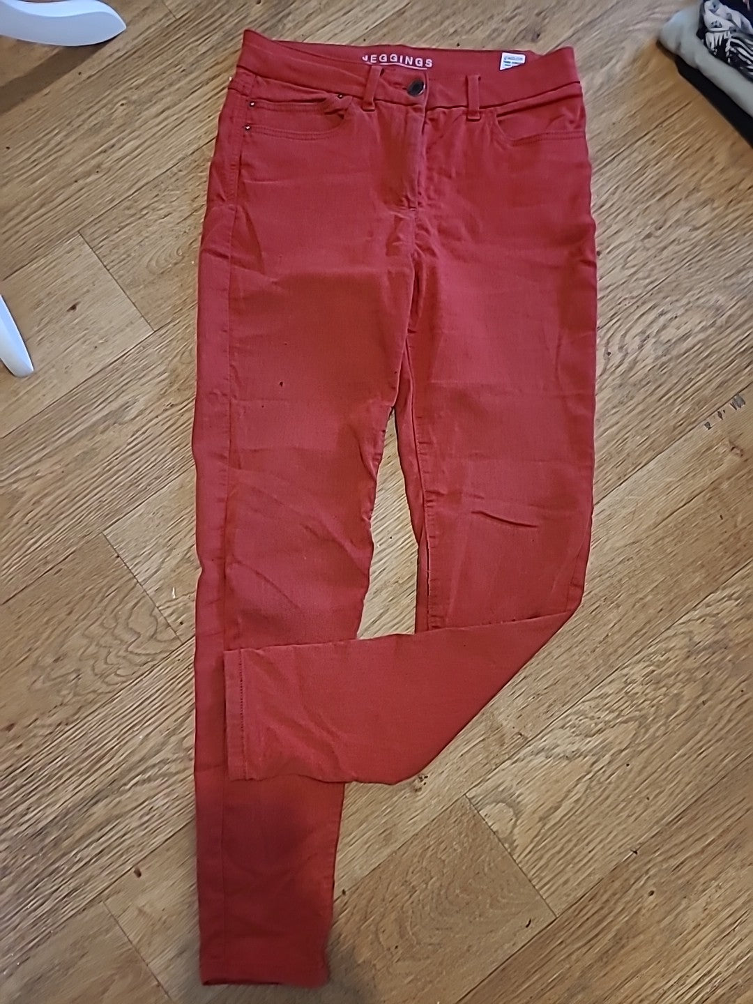 Ladies Marks And Spencer Size 10M Poppy Jegging