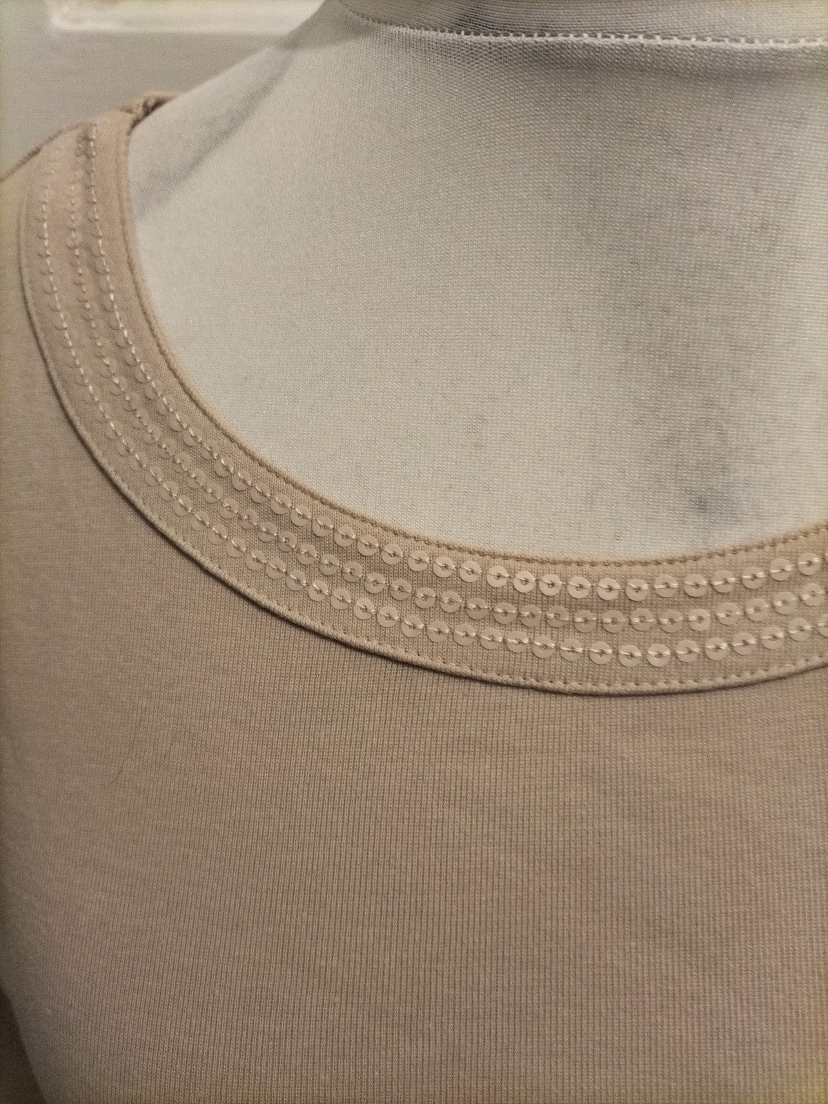 Ladies Marks And Spencer Size 10 Alabaster Long Sleeved Blouse