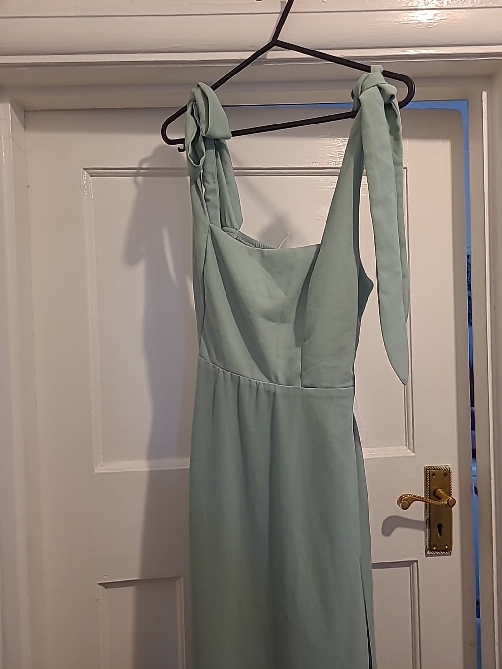 Ladies Shein Size Medium Mint Long Length Sleeveless Dress