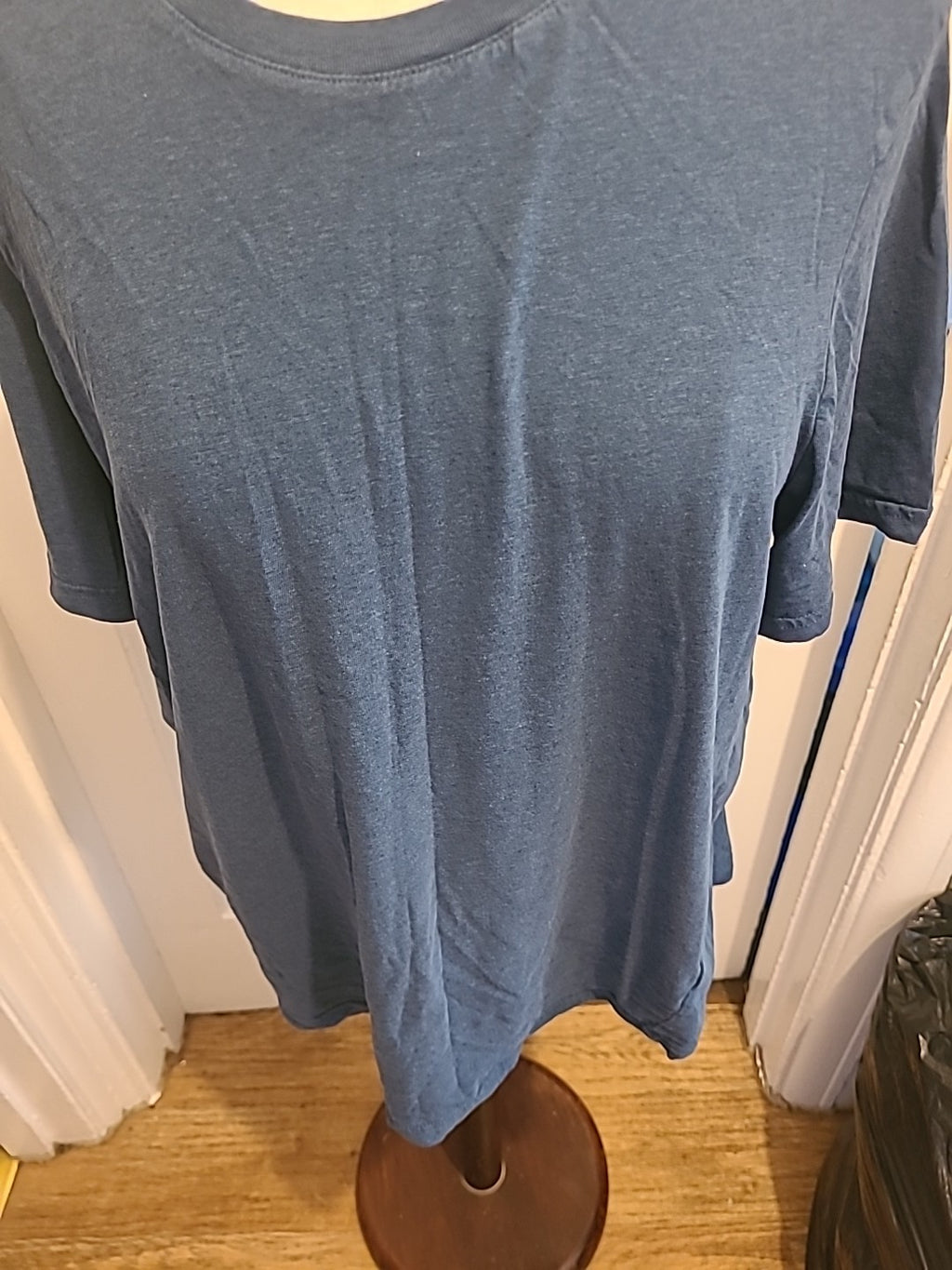 Mens Marks And Spencer Size XL Regular Fit Teal Short Sleeved Tshirt
