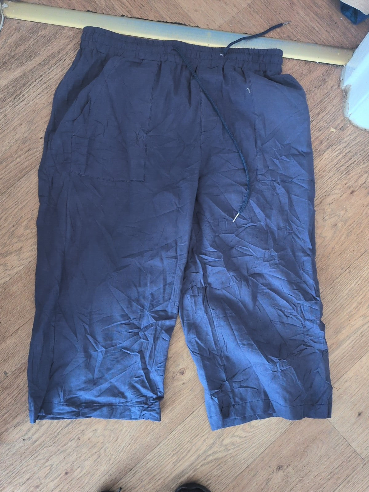 Ladies Size Large Navy Trousers