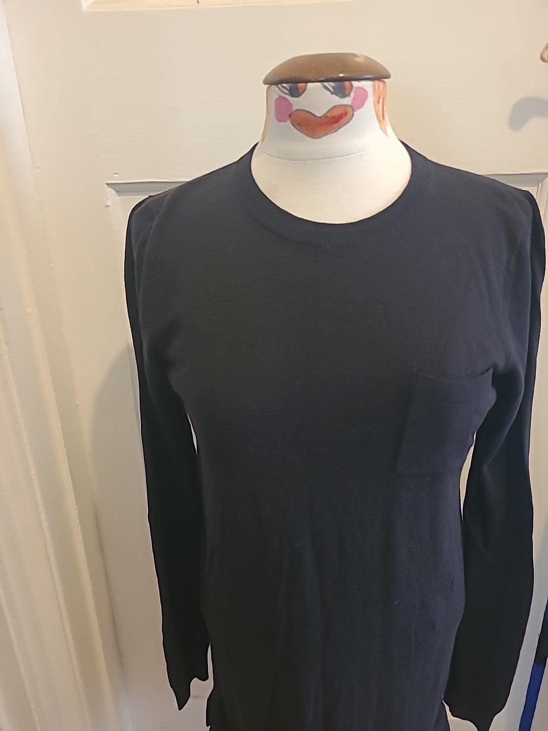 Ladies Next Size 10T Black Long Sleeved Dress