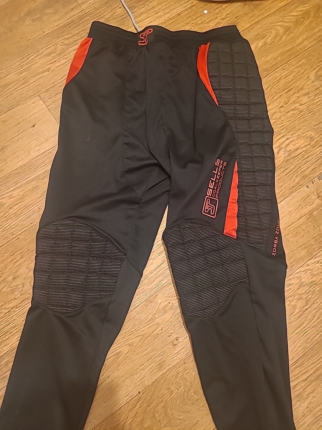 Mens Sells Size 2XL Black And Red Padded Trousers