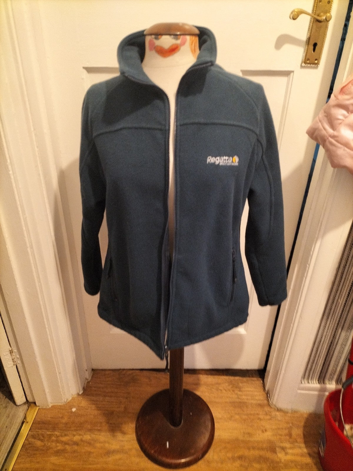 Mens Regatta Size XL Navy Warm Zip Through Jumper