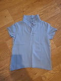 Boys 8-10 Years Blue Polo Short Sleeve