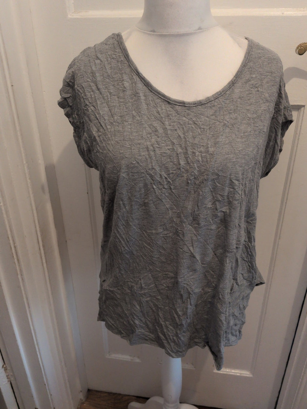 Edit 12 Grey Short Sleeve T-shirt Ladies