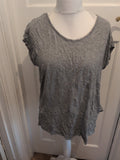 Edit 12 Grey Short Sleeve T-shirt Ladies