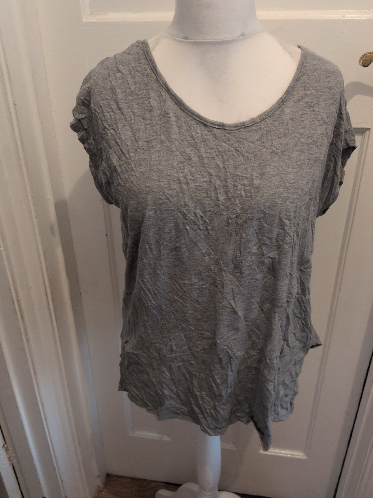 Edit 12 Grey Short Sleeve T-shirt Ladies