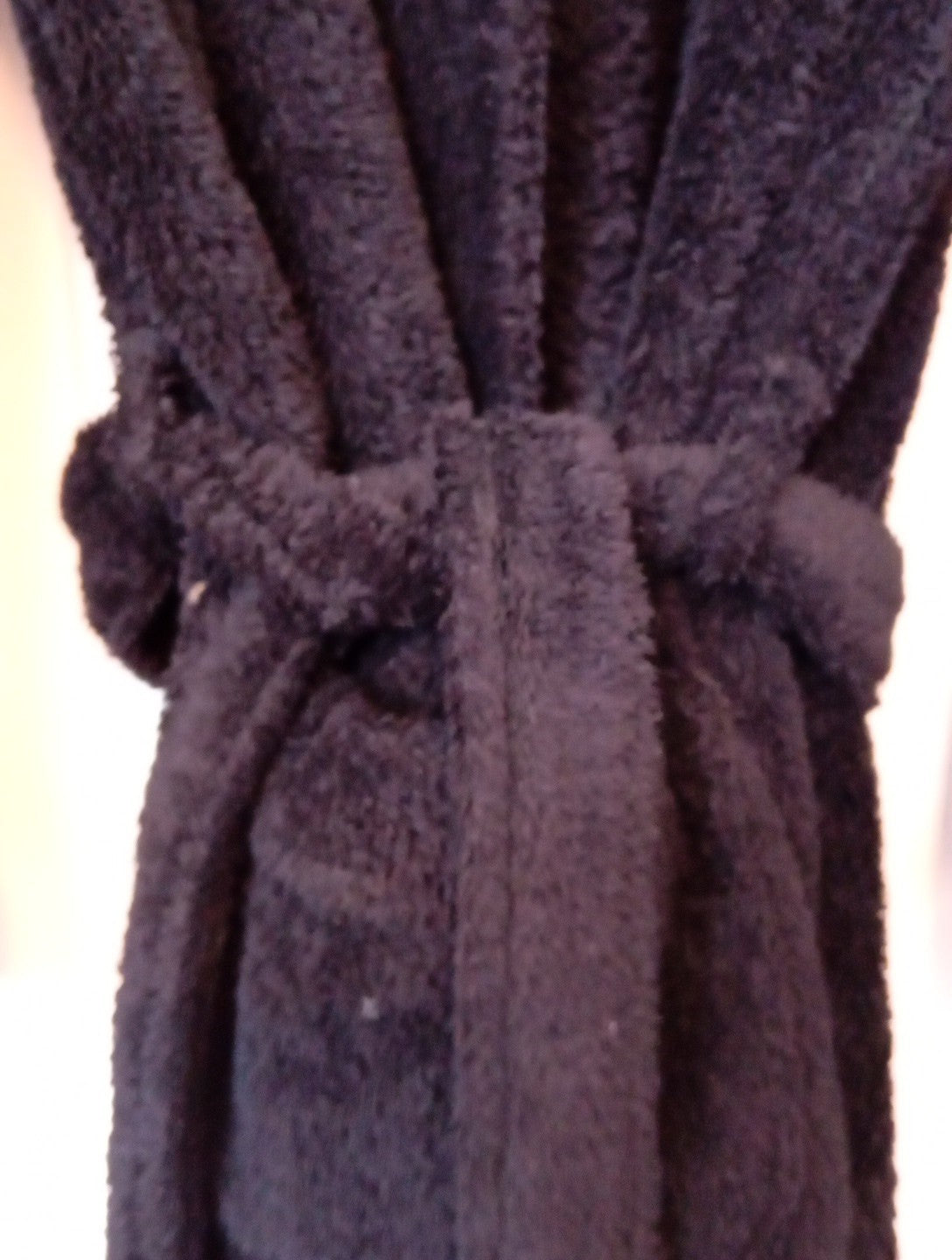 Mens Black Fuffy Dressing Size Med