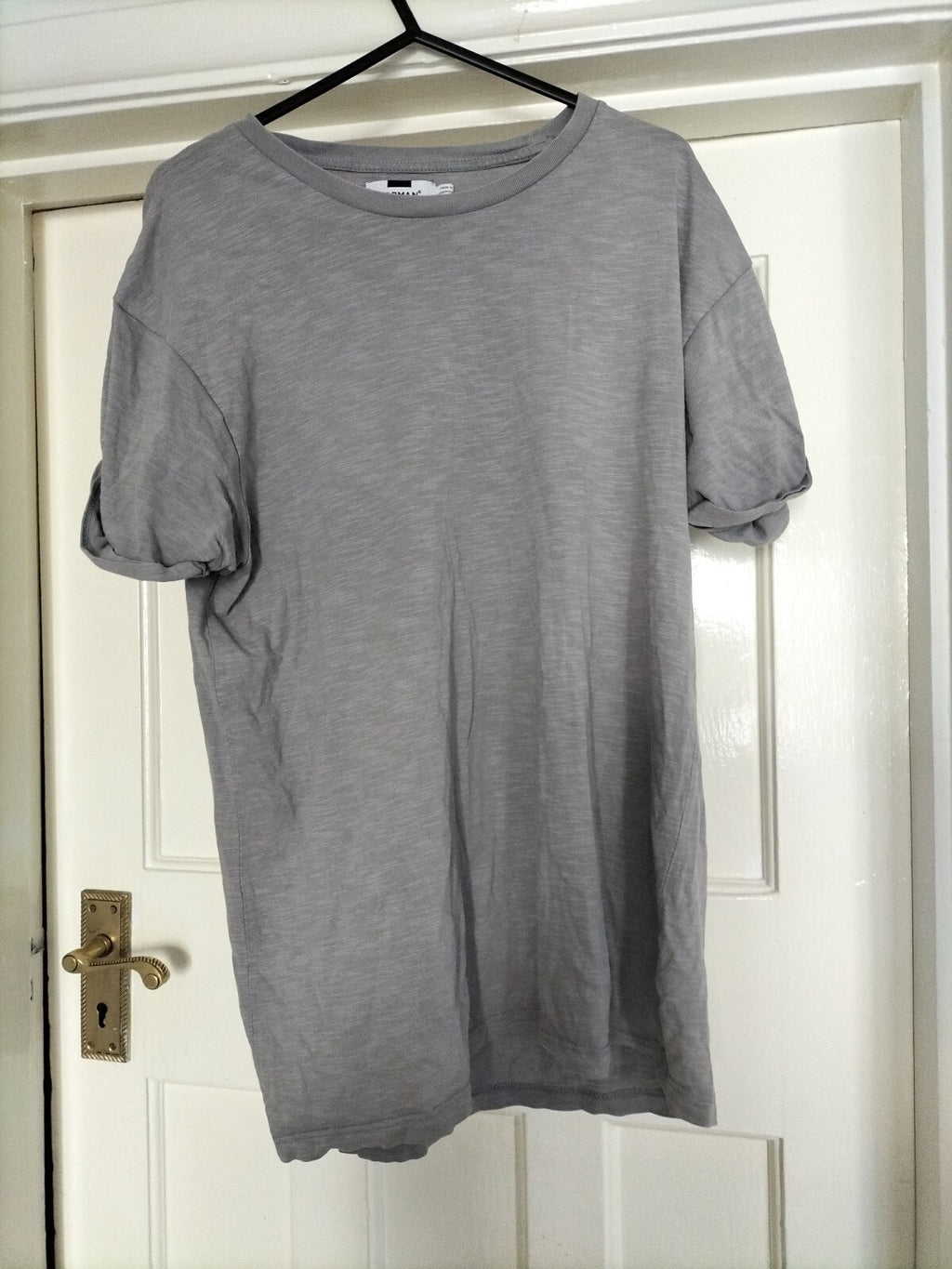 Mens Topman Size M grey Short Sleeved T Shirt