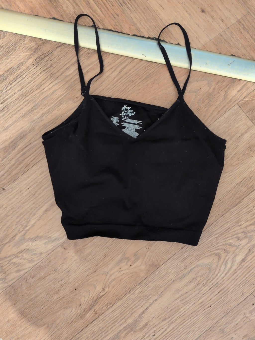 Primark Large Black Pyjama Cami Top