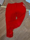 Nutmeg 12 Red Elasticated Trousers