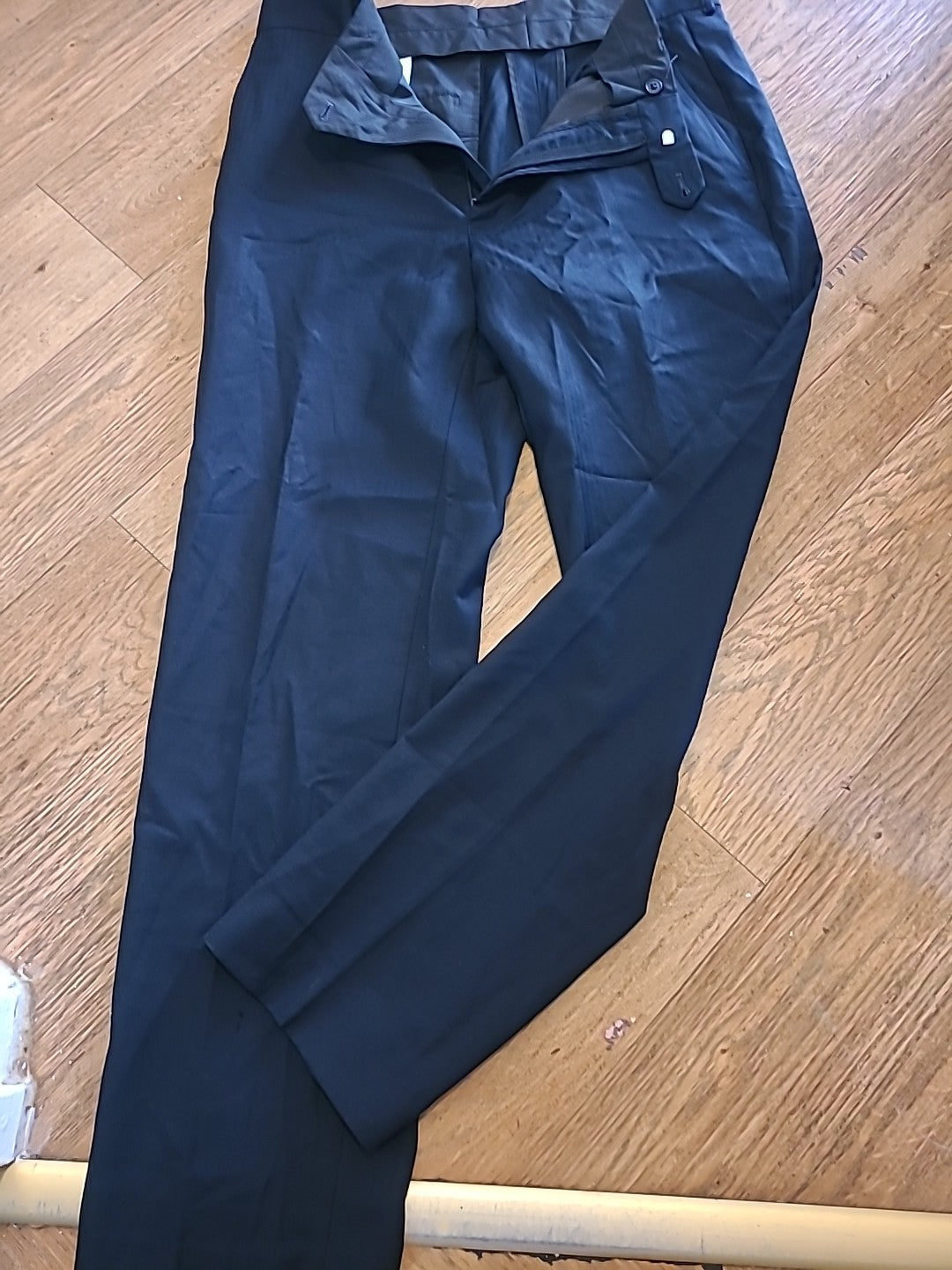 Mens Unbranded Waist 34 Black Trouser