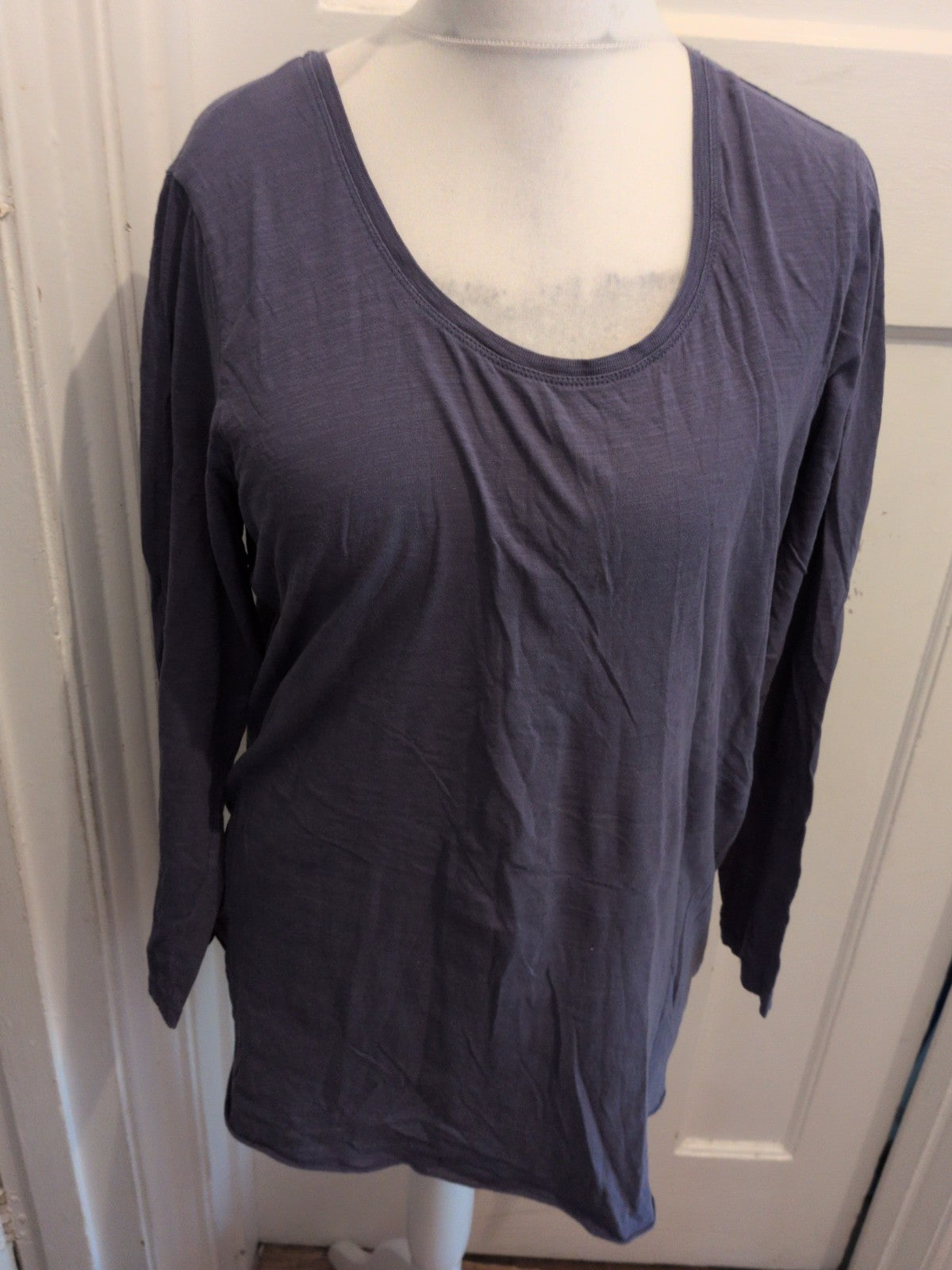 Rainbow Large Navy Long Sleeve T-shirt