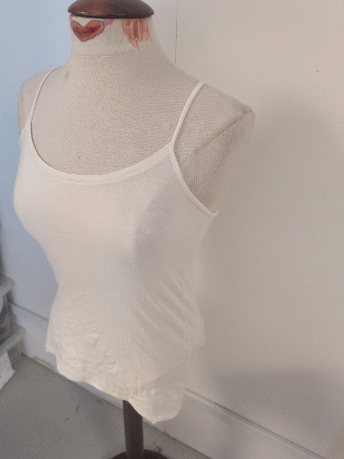 Peacocks 12 Ivory Sleeveless Cami Pyjama