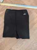 XL Black High Waist Gym Shorts