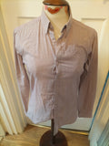 Mens Primark Size 14.5" Collar Purple Slim Fit Shirt