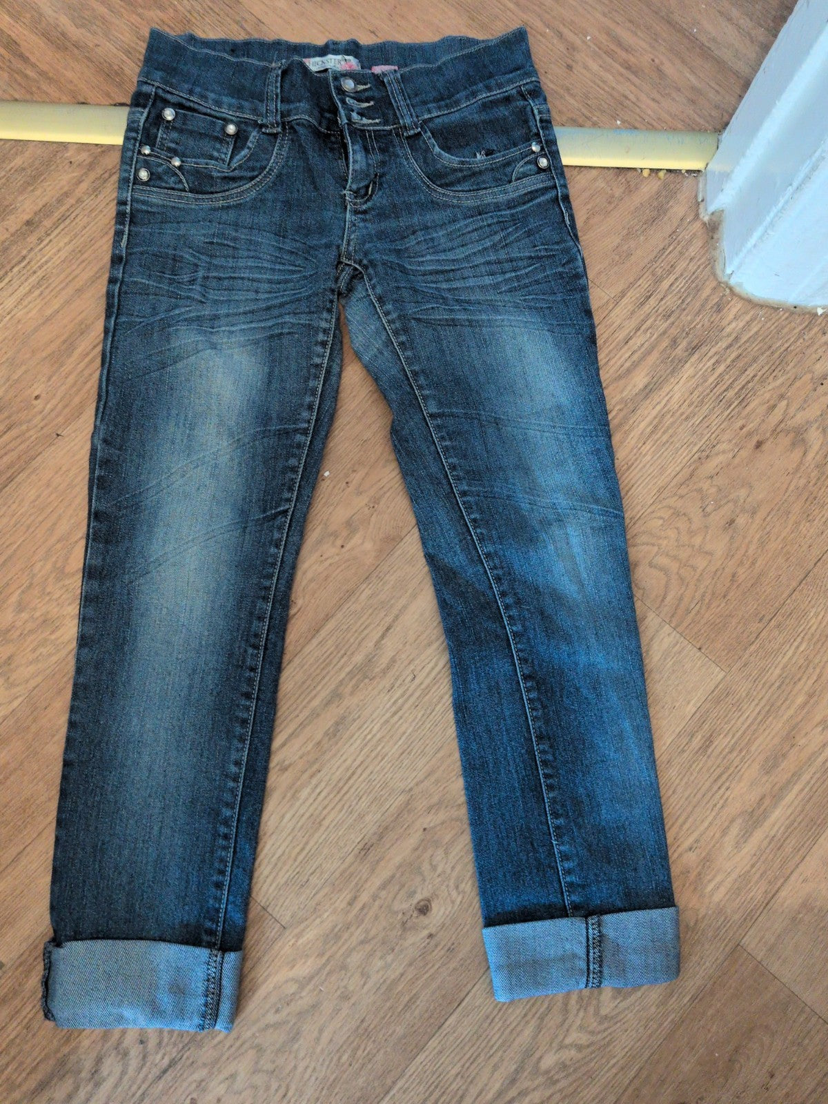 Ladies Chickster Size 8 Ankle Jeans