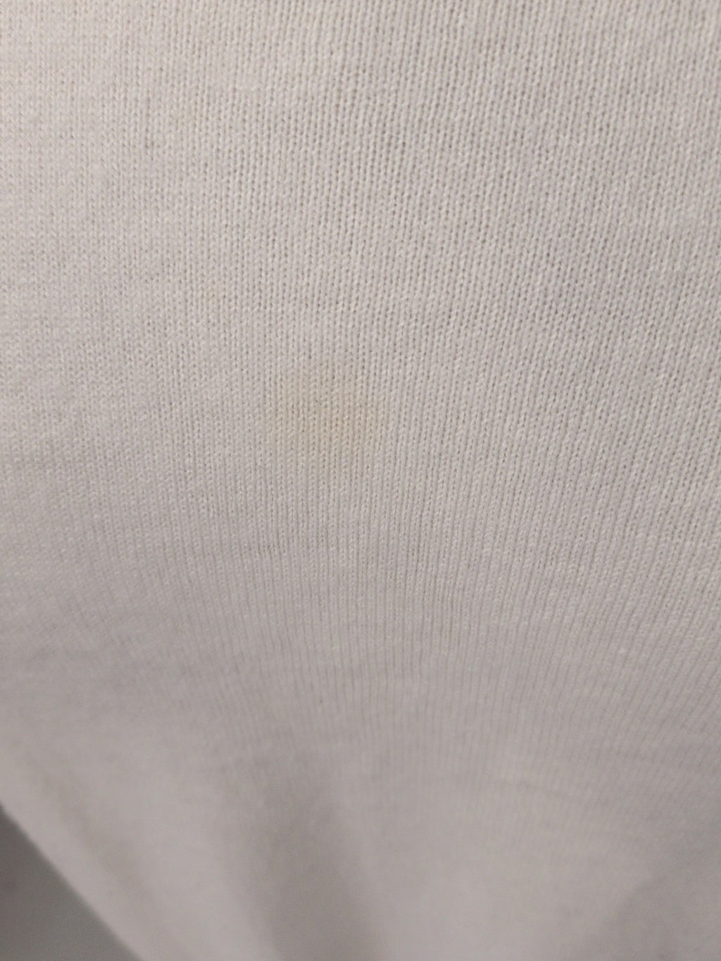 Primark Medium Long Sleeve Winter White Jumper Small Faint Mark On Middle
