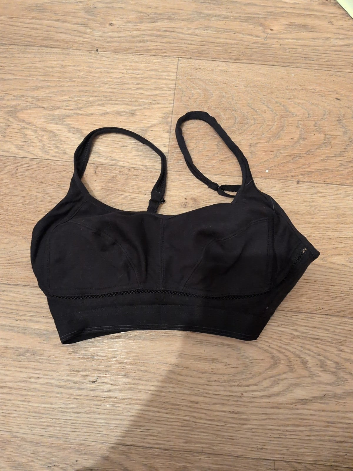 Matalan 34B Black Unpadded Bra