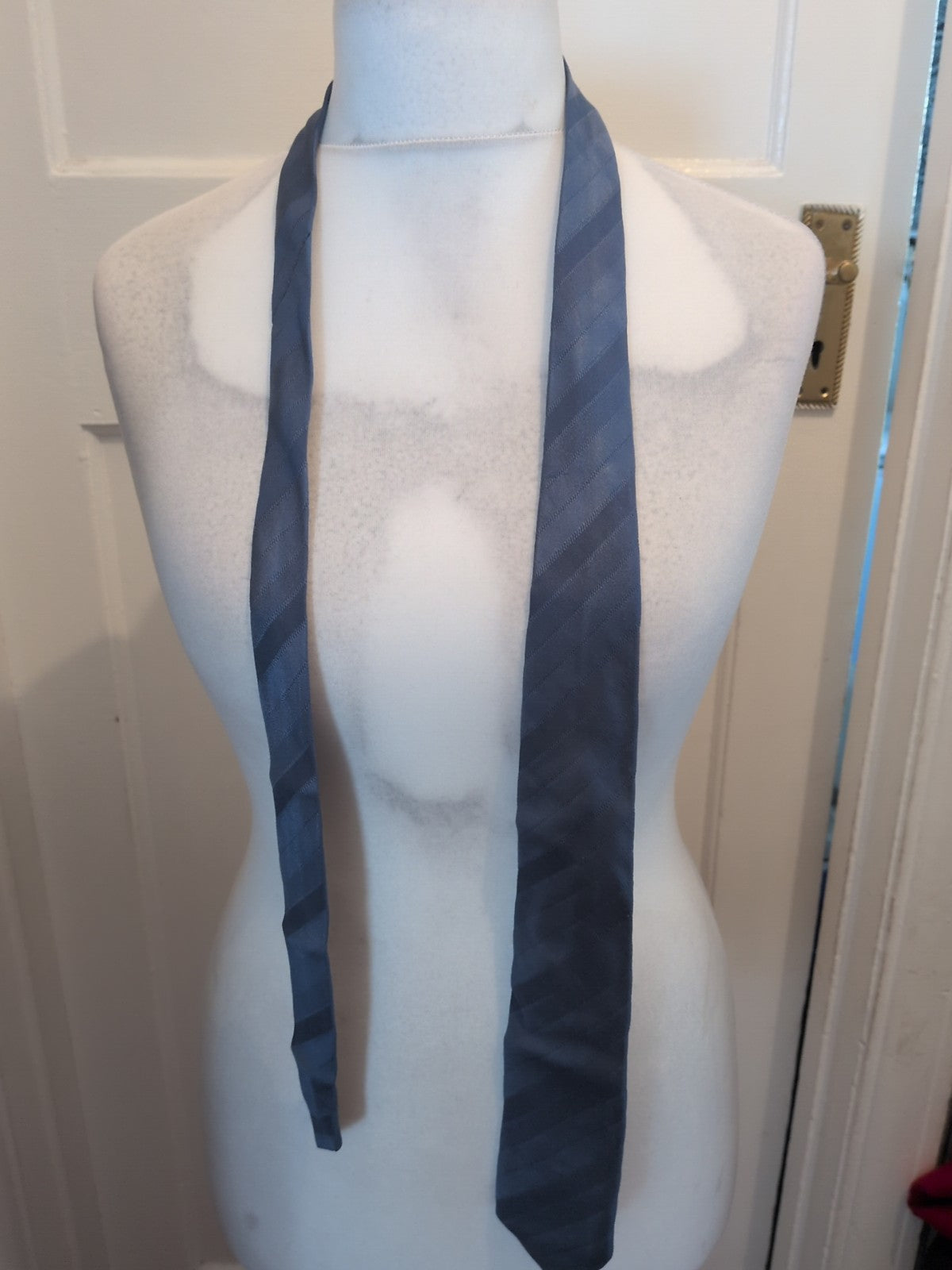 Classic Tie Blue Striped Pattern Tie