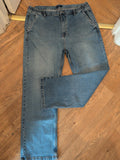Mens Cotton Traders 38" Denim Straight Jeans