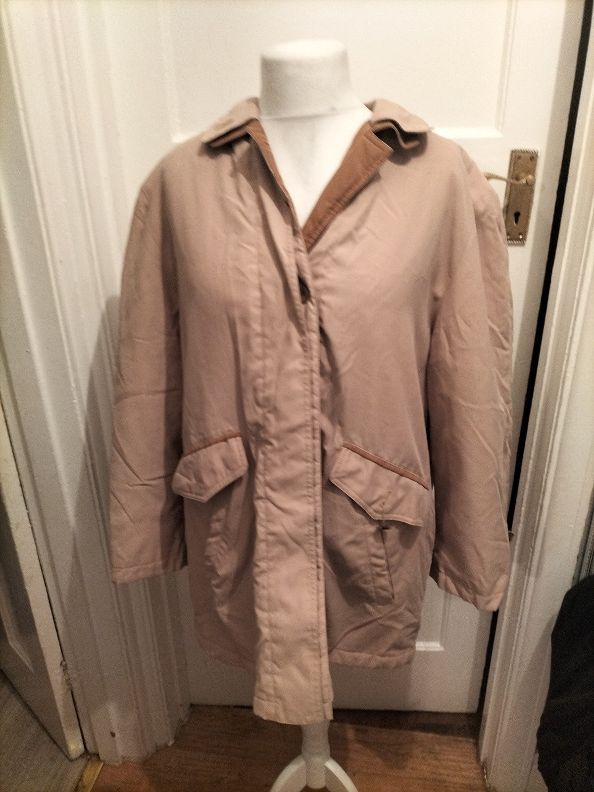 Ladies Holmewood Size 16 Camel Lined Jacket