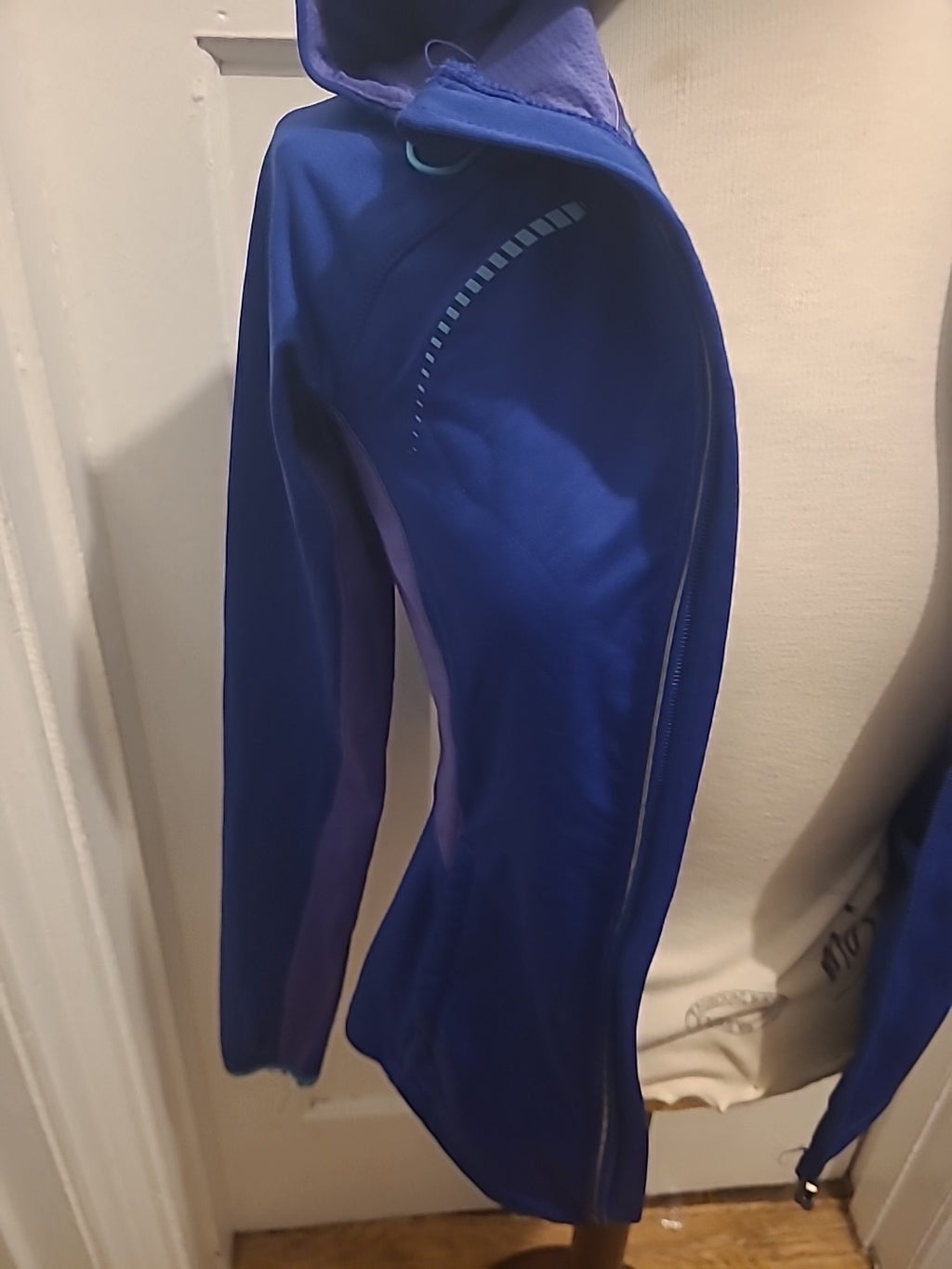Ladies Karrimor Size 8 Purple Long Sleeve Running Coat