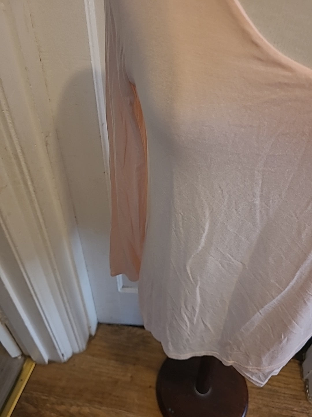 Ladies B.You Size 12/14 Pink Long Sleeved Tshirt