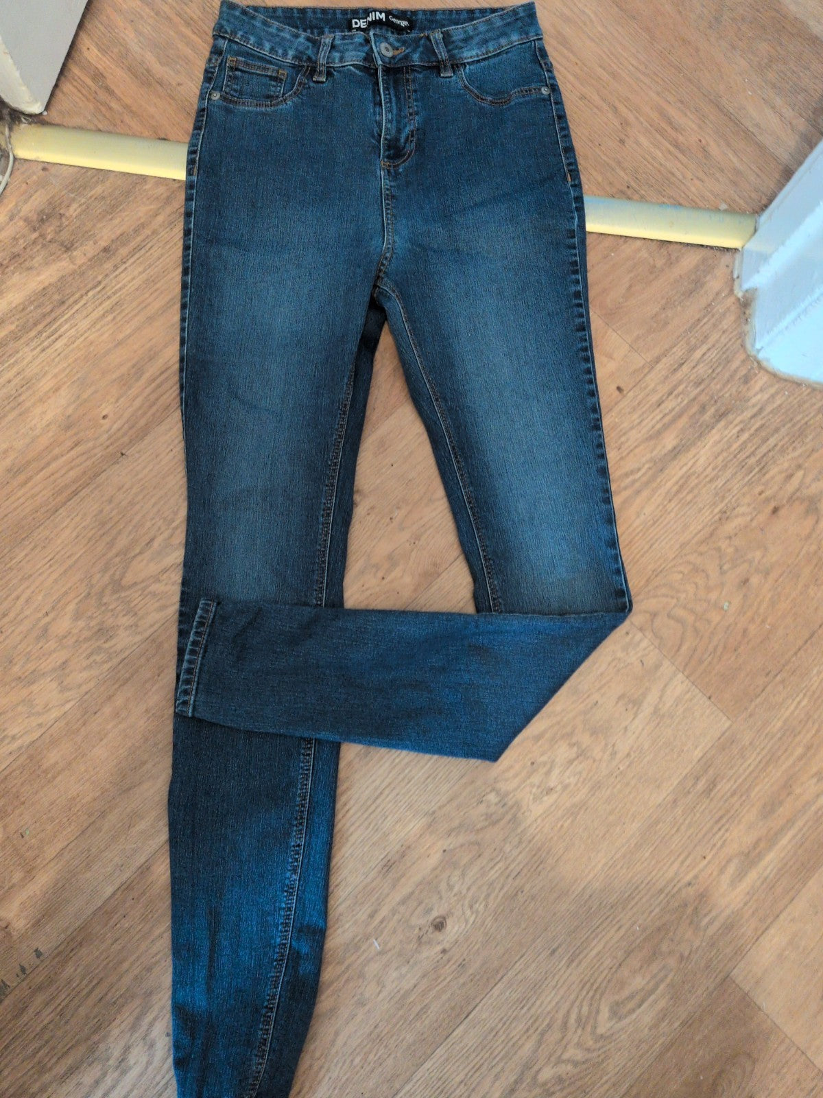 Ladies George 12 Long Leg Skinny Jeans