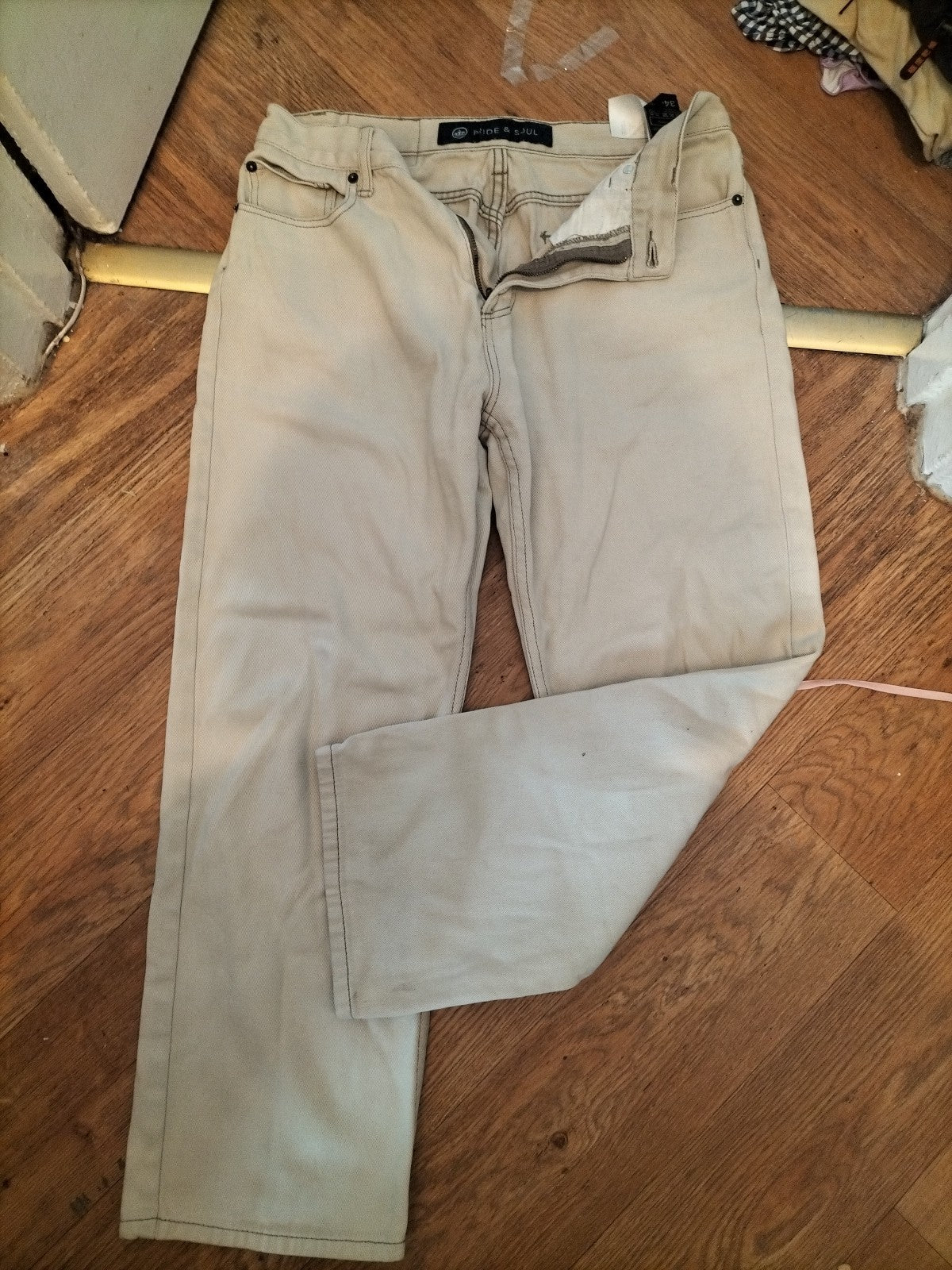 Pride & Soul 34/29 Stone Super soft Jeans