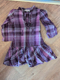 Girl2Girl 4-5 Purple Long Sleeve Dress