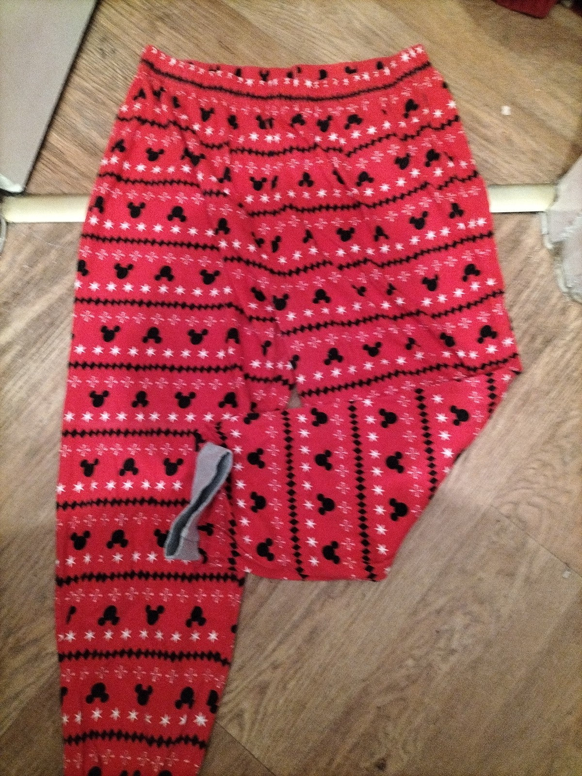 Extra Large Red Micky Mouse Pyjama Bottoms