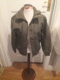 Girls H&M Age 12-13 Years Khaki Lined Coat