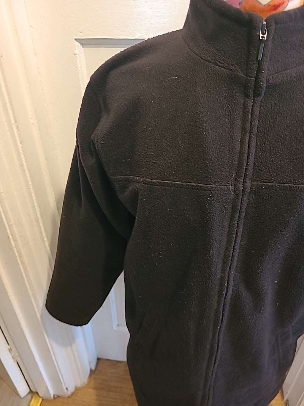 Ladies EWM 14-16 Black Zip Through Jacket