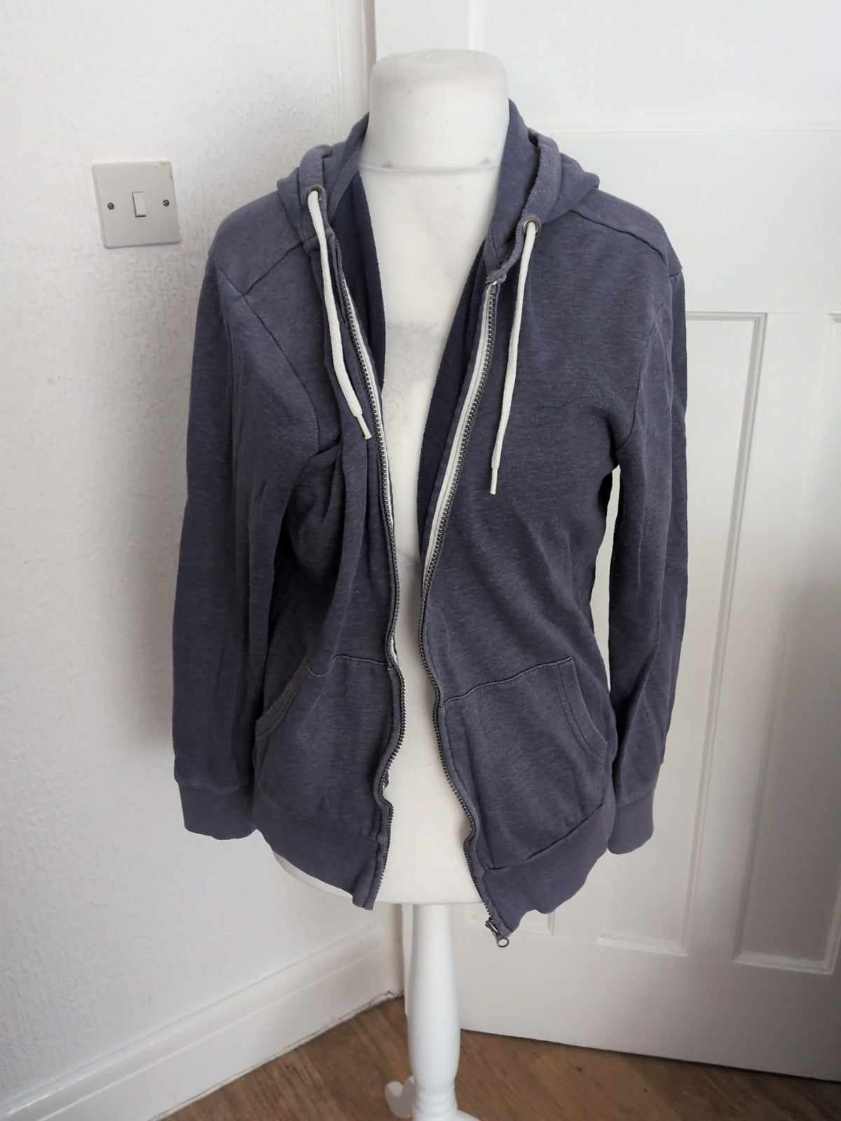TU Medium Navy(Fading) Full Zip Hoodie