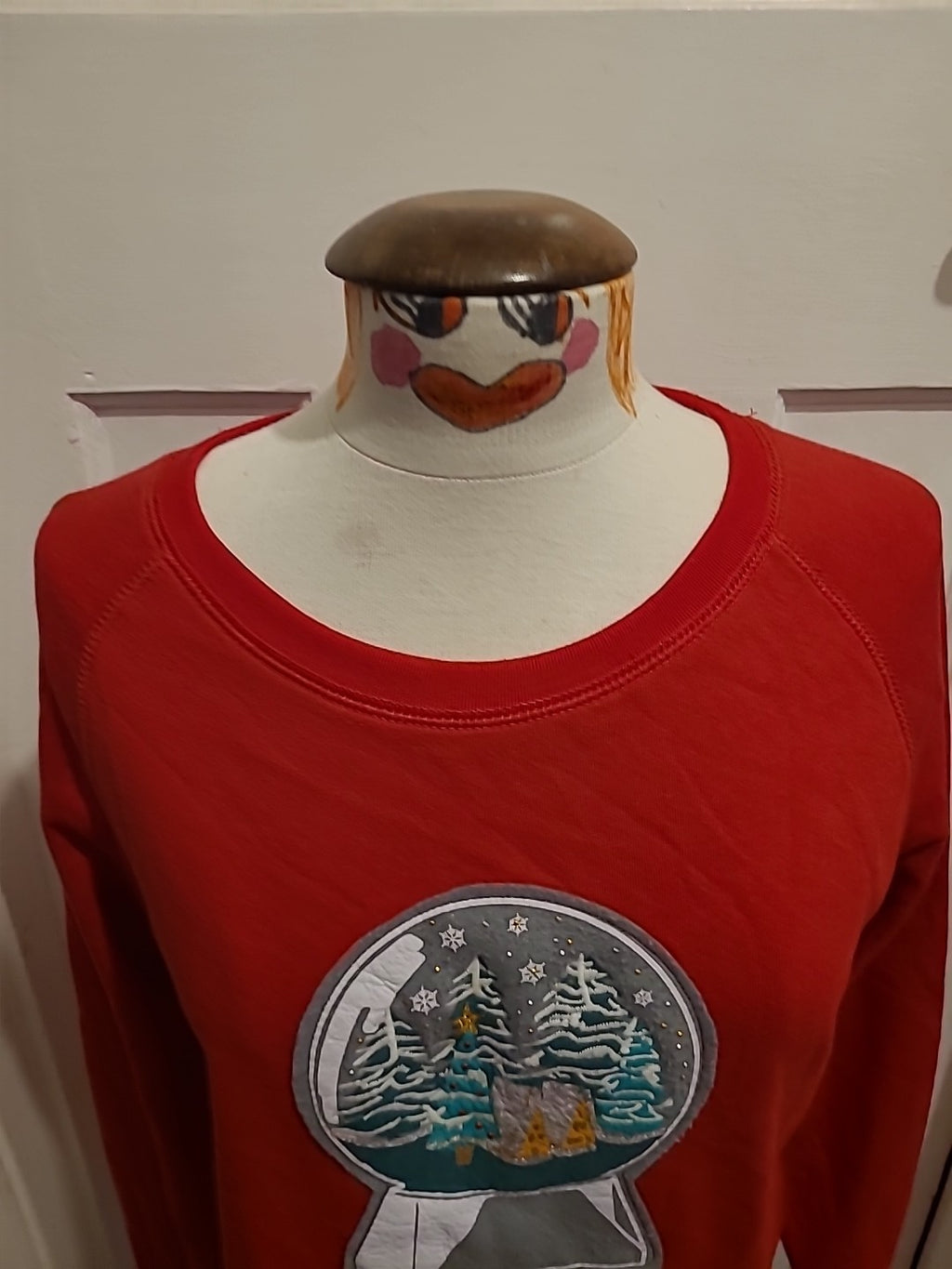 Ladies Bethany Mota Size Small Red Pullover Jumper