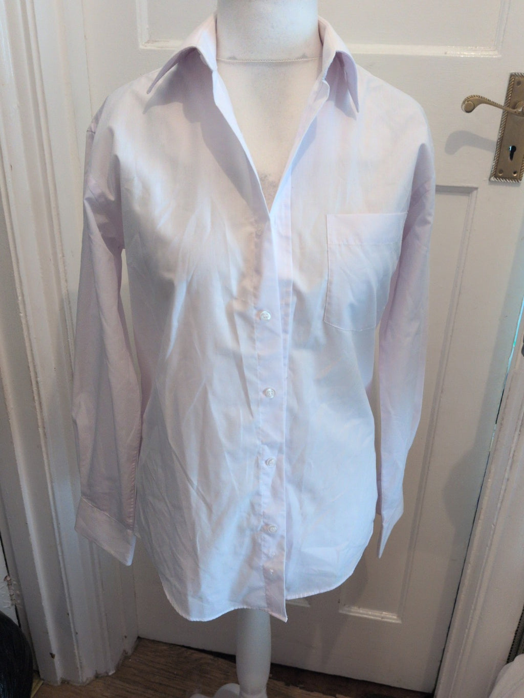 Primark 14.5 White Long Sleeve Shirt