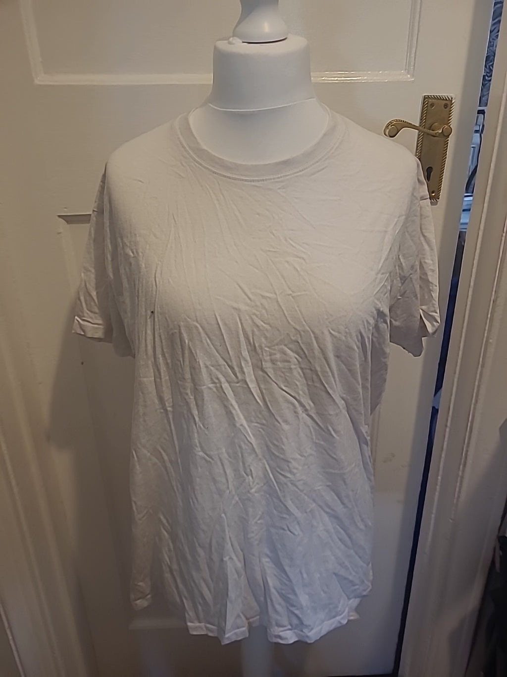 Mens Sols Size XL White *beer Print Back* Tshirt