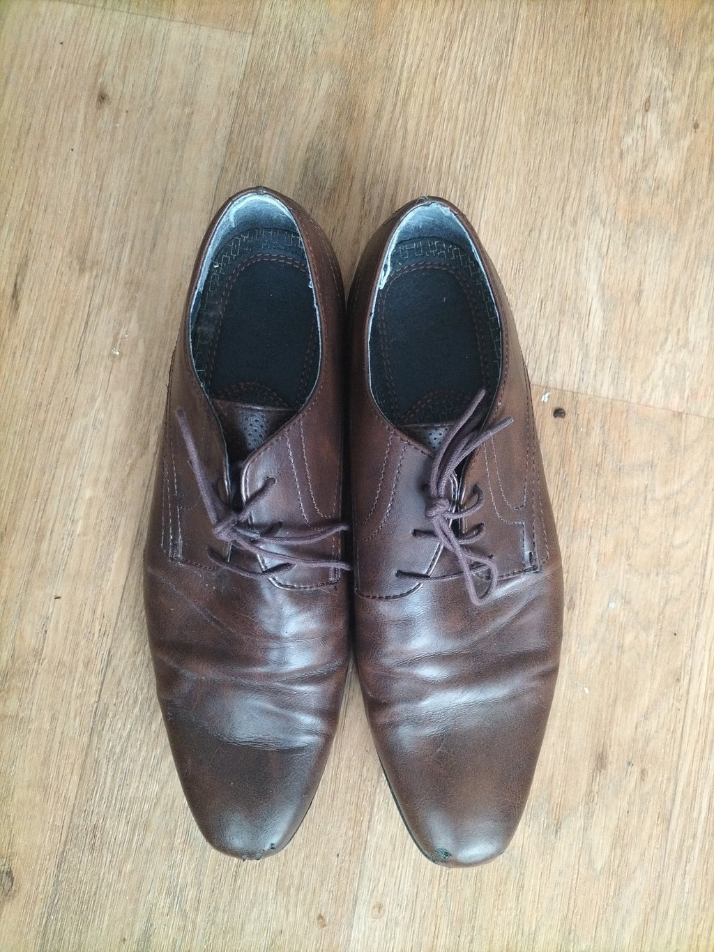 Mens Burton Size UK 8 Brown Smart Shoes