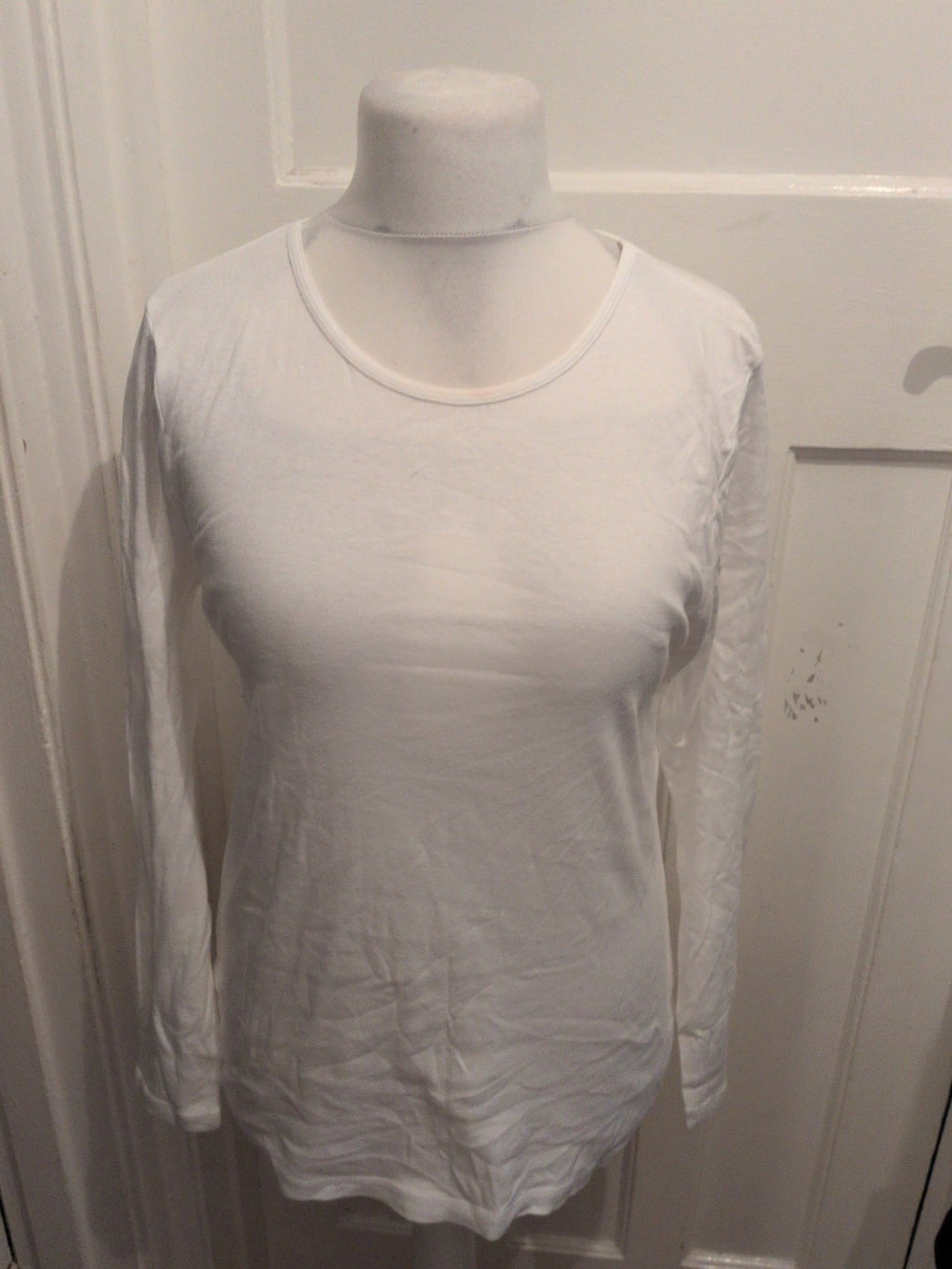 Dorothy Perkins 18 White Long Sleeve T-shirt
