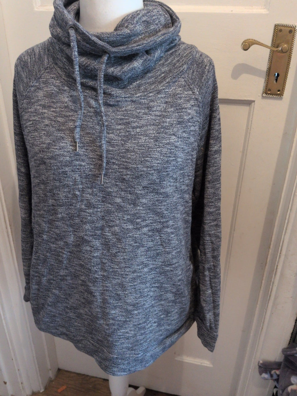 Primark 20 Grey Fleck Pullover Hoodie