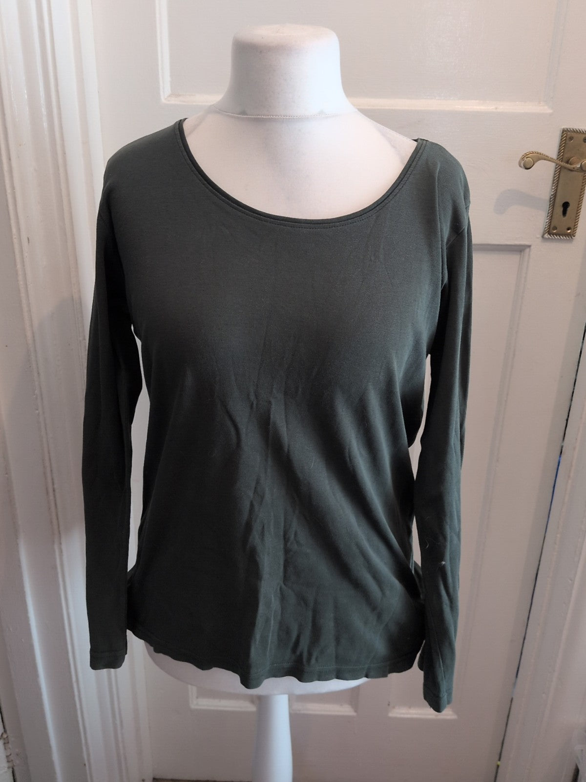 Isle 18-20 Green Long Sleeve Blouse