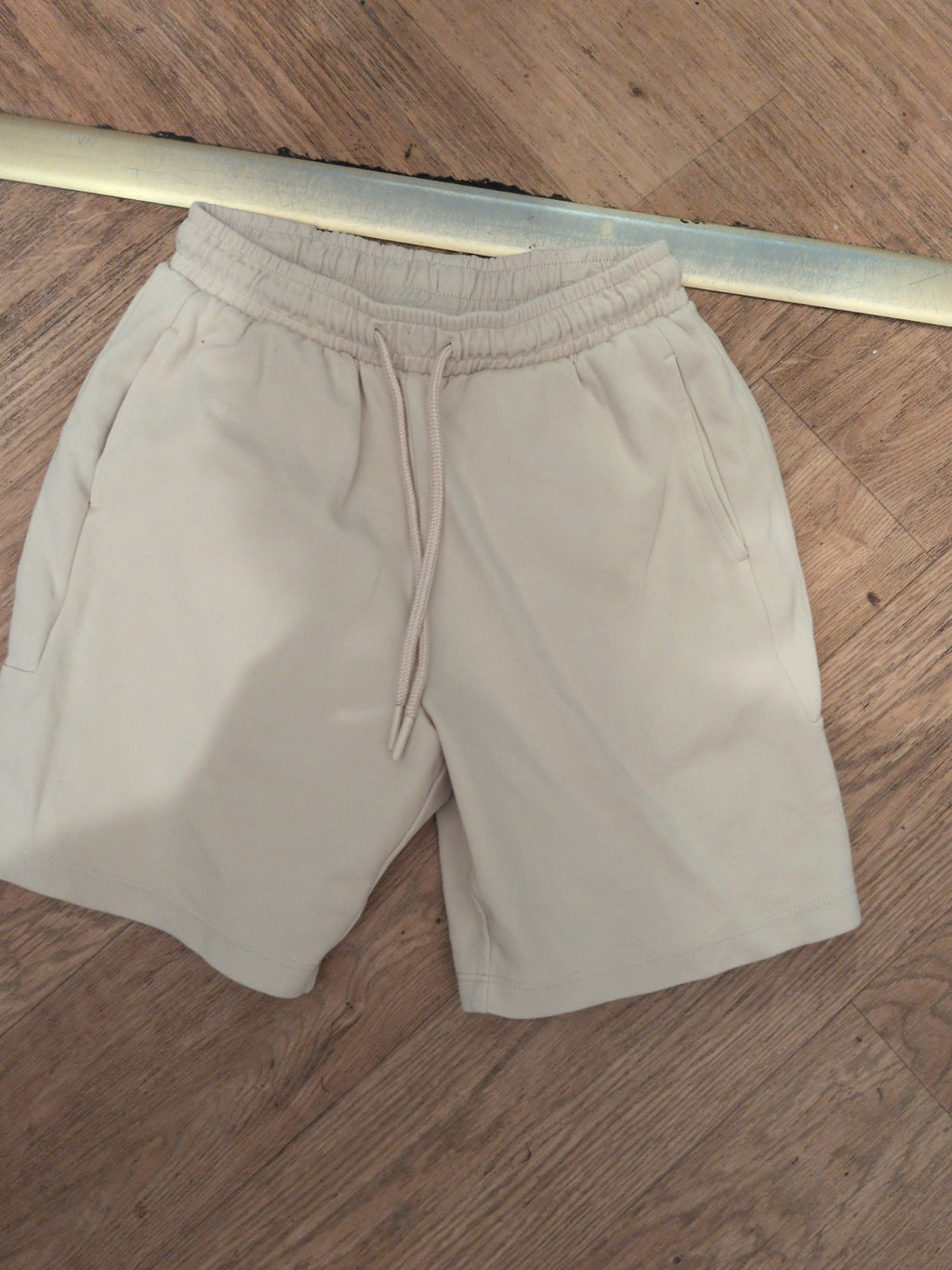 Boys Next Age 11 Years Beige Elasticated Sweat Shorts