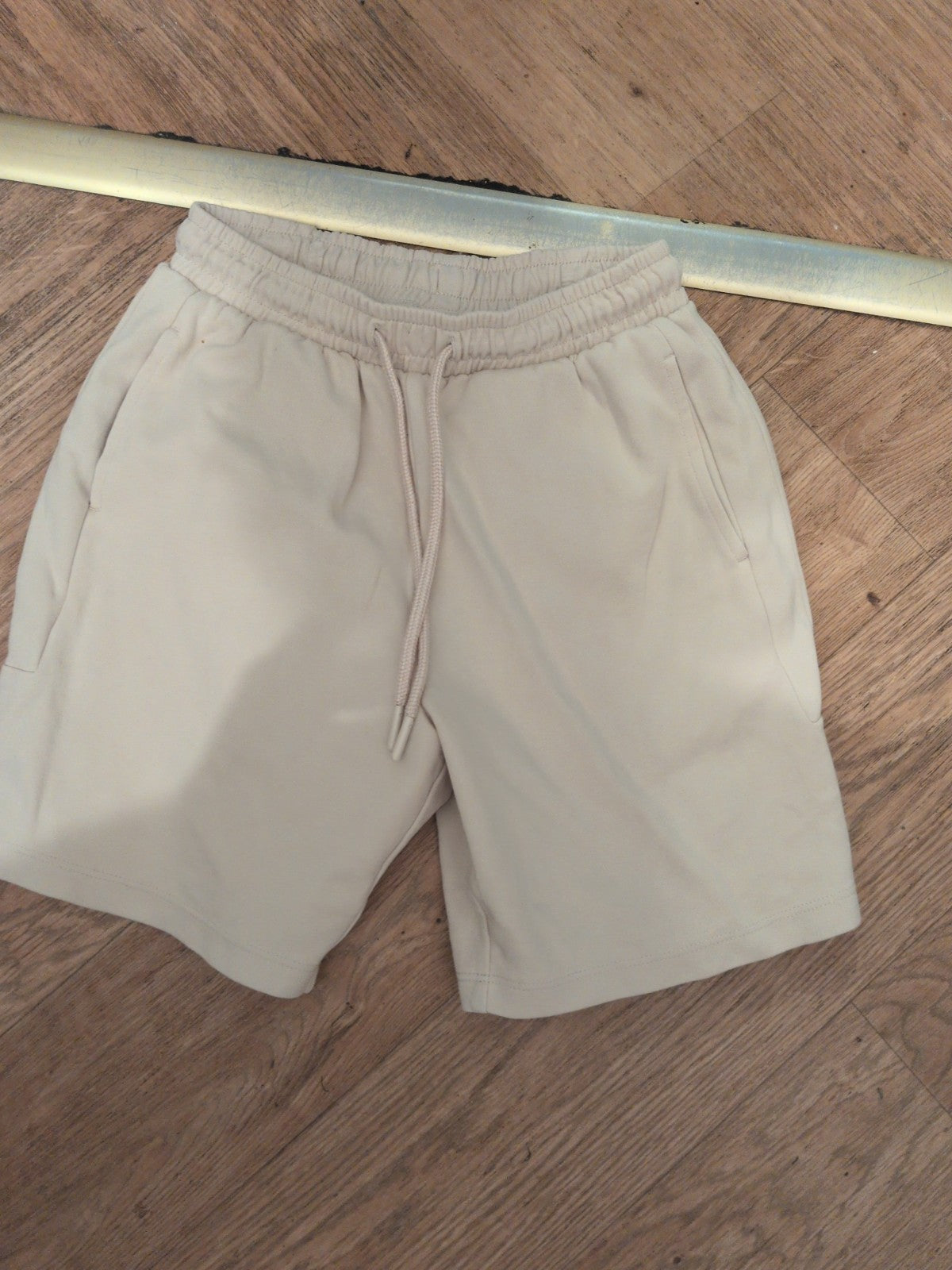 Boys Next Age 11 Years Beige Elasticated Sweat Shorts