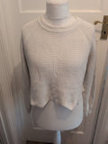 Primark 16 Cream Knit Pullover Jumper