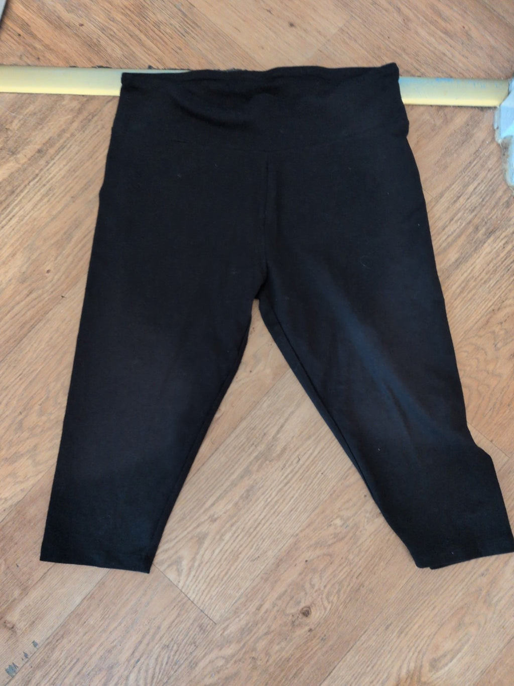 Primark 12-14 Black Crop Leggings