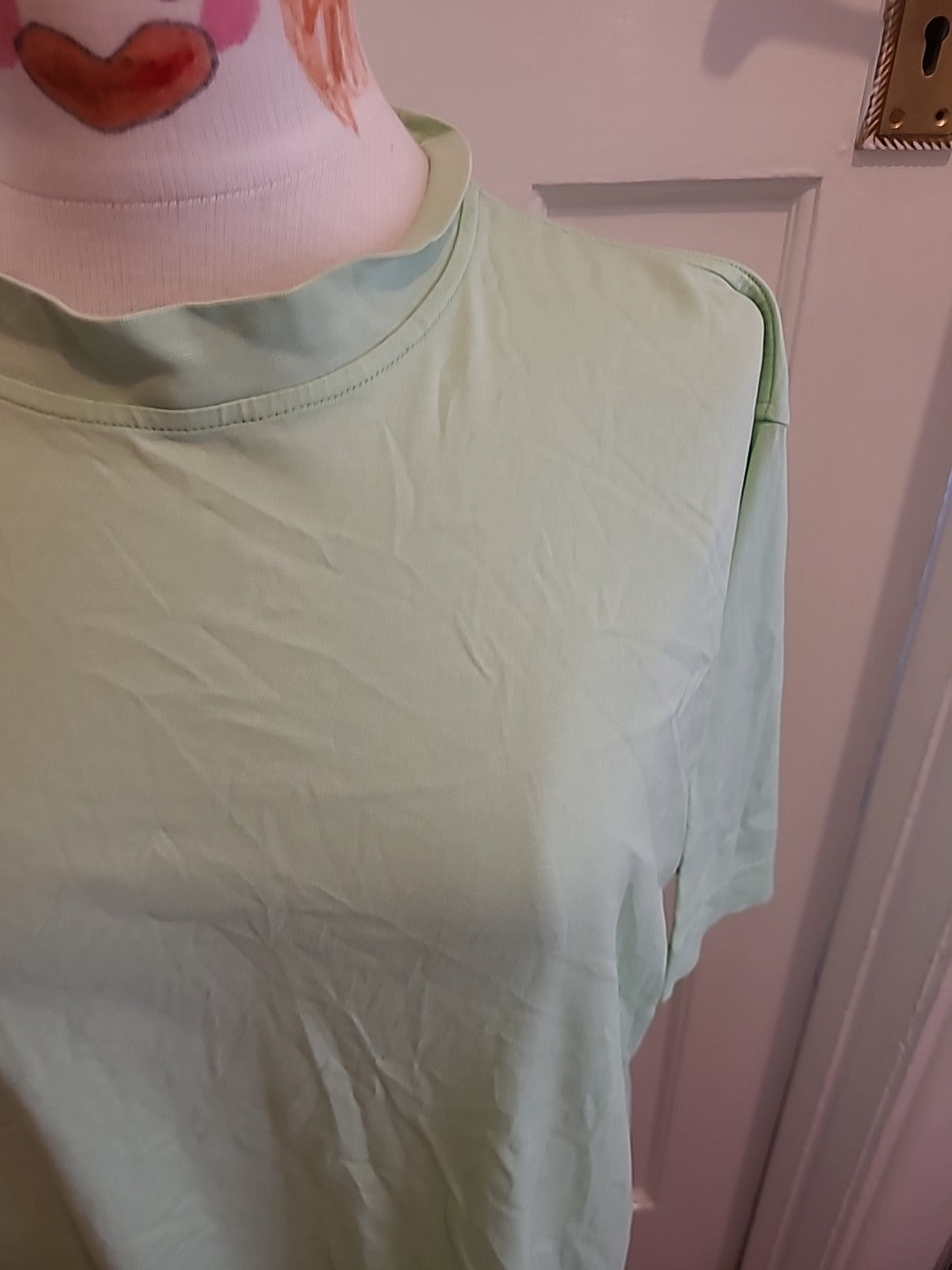 Mens Callaway Golf Size Medium Pale Green Short Sleeved Tshirt