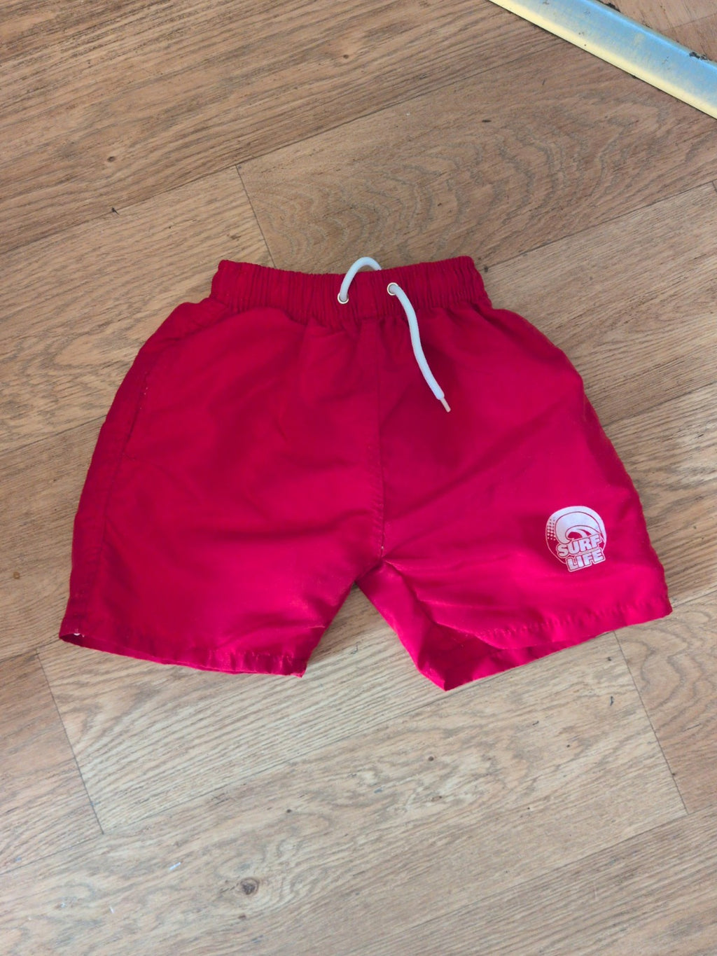 Boys 4-5 Years Red Swim Shorts